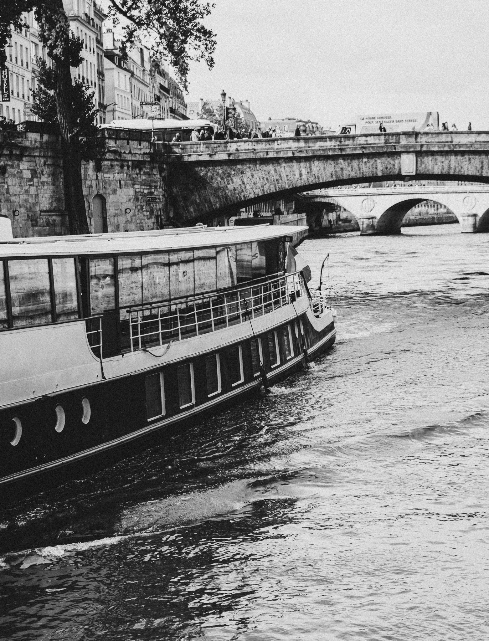 Bateau sur la Seine